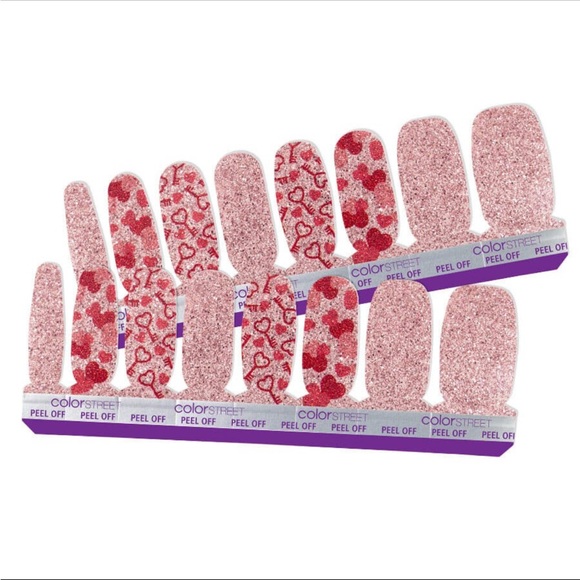 *Retired* Color Street: It’s a Key-per | Valentine’s Day Pink Heart Rose Gold - Picture 16 of 16